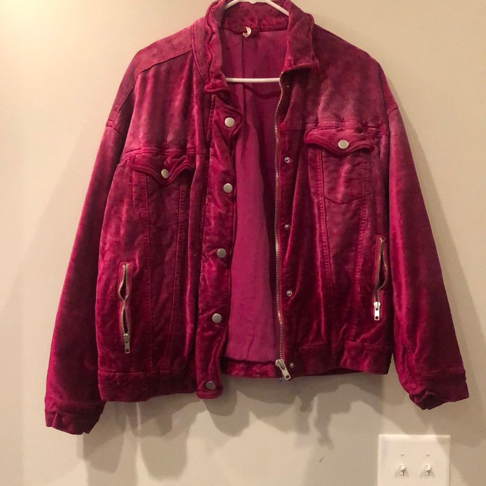 Velvet jacket